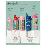 Stephen Joseph Mermaid Insulated Stainless Steel Water Bottle With Handle 397ml