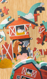 Stephen Joseph Shaped Jigsaw Puzzle - Farm