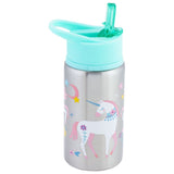 Stephen Joseph Unicorn Stainless Steel Water Bottle 532ml