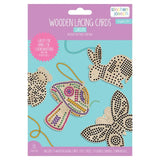 Stephen Joseph Wooden Lacing Card - Garden