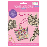 Stephen Joseph Wooden Lacing Card - Princess