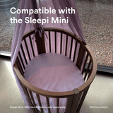 Stokke Mini Fitted Sheet - Flower Ecru