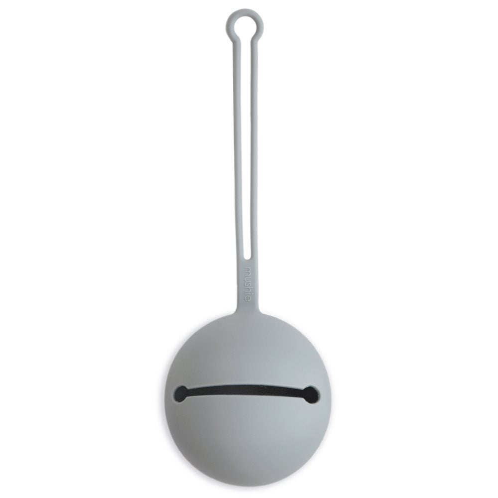 Mushie Pacifier Case Stone - Laadlee