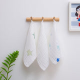 Anvi Baby Muslin Face & Burp Cloth Set of 3 -Trunk Nebula