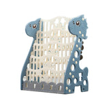 Lovely Baby Giraffe Bookshelf - Blue