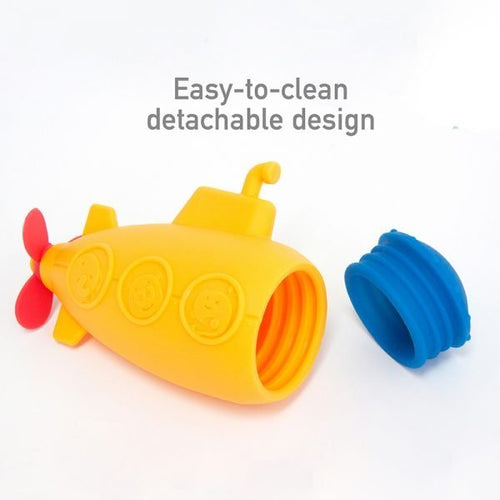 Marcus & Marcus - Silicone Colour Changing Bath Toy - Submarine Squirt - Laadlee