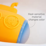 Marcus & Marcus - Silicone Colour Changing Bath Toy - Submarine Squirt - Laadlee