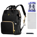 Sunveno New Mom Combo - Diaper Bag With Changing Pad and Hooks