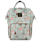 Sunveno Diaper Bag Dream XL with Sunveno Stroller Hooks - Green