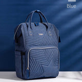 Sunveno Diaper Bag With Stroller Hooks - Nova Blue