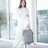 Sunveno Diaper Bag With Stroller Hooks - Nova Grey