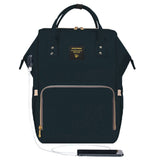 Sunveno Diaper Bag with USB - Black