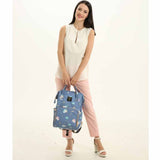 Sunveno Unicorn Diaper Bag with USB And Stroller Hooks - Blue