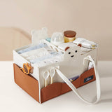 Sunveno Organizer Diaper Caddy - Ivory