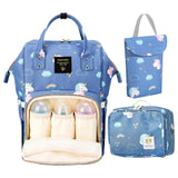 Sunveno Unicorn Diaper Travel Kit - Blue