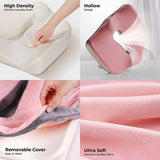 Sunveno Ergonomic Maternity Seat WithBack Support - Pink