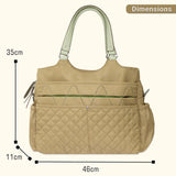 Sunveno Fashion Diaper Bag - Khakhi