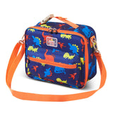 Sunveno Dino Lunch Bag With Shoulder Strap 5.5L- Blue