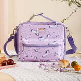 Sunveno Unicorn Lunch Bag With Shoulder Strap 5.5L - Purple
