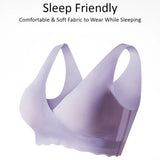 Sunveno Maternity Cross-Fit Nursing And Sleep Bra - Purple