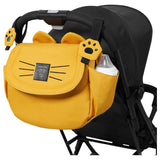 Sunveno Meow Stroller Diaper Bag - Yellow