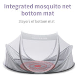 Sunveno Portable Baby Bed With Mosquito Net