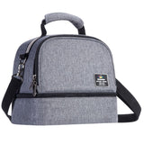 Sunveno Insulated Bottle/Lunch Bag - Grey
