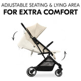 Hauck Travel N Care Plus Travel Buggy - Vanilla