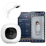 Nanit Pro Baby Monitor with Wall Mount & Sleep Tracking