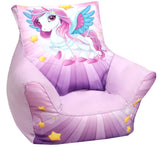 Delsit Bean Chair - Unicorn
