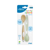 Dr. Brown's Soft-Tip Spoon - Pack of 2 - Yellow/ Green