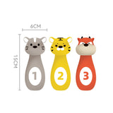 Stem Animal Bowling Toy Set