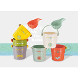 Stem Stackable Bucket And Cup Bath Toy Set