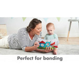 Tiny Love Where Do I Travel Soft Book With Teether - Meadow Days