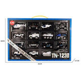 Stem Diecast Police Series Set - 15Pcs