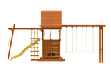 Kiddoro Discovery Den Swing Set With Monkey Bars