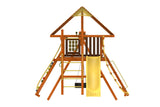 Kiddoro Discovery Den Swing Set With Monkey Bars