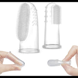 Haakaa Silicone Finger Brush - 2pc (Regular + XL)