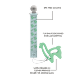 Malarkey Kids Teether Tether And Teether - Bear Mountain And Bear - Laadlee