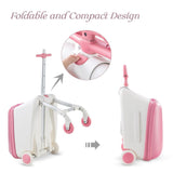 Teknum 3-in-1 Ride On Suitcase With Detachable Trolley - Panda