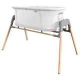 Teknum 3-in-1 Baby Rocker Bassinet/ Infant Crib With Mosquito Net - White