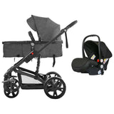 Teknum 4-in-1 Travel System With Car Seat - Space Grey