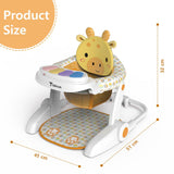 Teknum Baby Dining Feeding Chair And Recliner Activity Chair - Giraffe