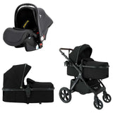 Teknum Compacto Travel System - Black