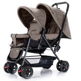 Teknum Double Baby Stroller - Khaki