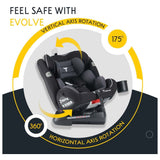 Teknum Evolve 360 Car Seat For 0M-12Y - Grey