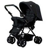 Teknum Reversible Look At Me Stroller - Black