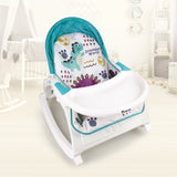 Teknum Multifunctional Rocker/ Feeding Chair/Baby Seat/Recliner - Dinosaur Blue