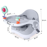 Teknum Baby Booster Chair - Grey