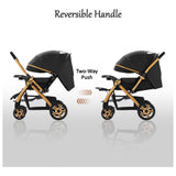 Teknum Reversible Trip 2 Stroller - Black